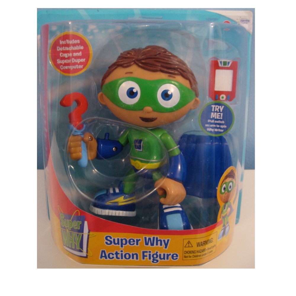 Learning Curve Super Why Action Figure NIB